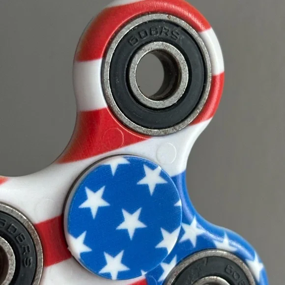 Flag print fidget spinner - Picture 4 of 7